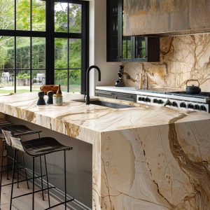 خرید سنگ طبیعی کانتر آشپزخانه در تهران