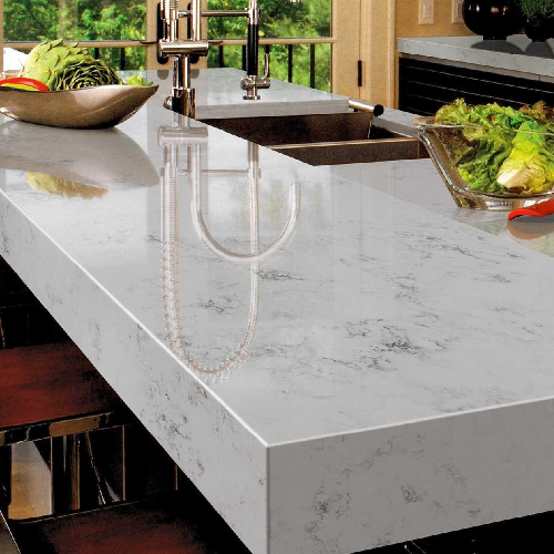 تمیز کردن سنگ صفحه کابینت