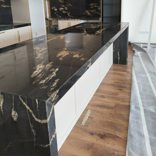 بهترین سنگ گرانیت مشکی رگه دار