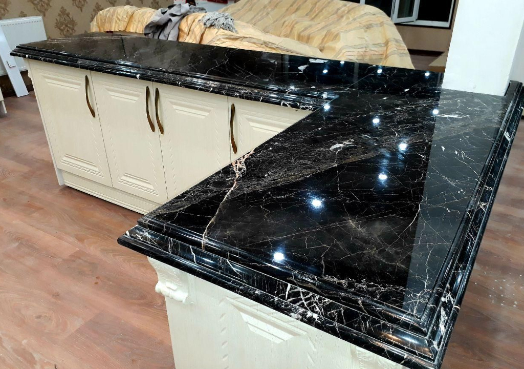 خرید سنگ کابینت مشکی در تهران