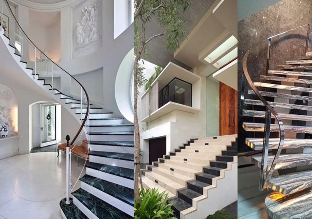 خرید پله باکس سنگی